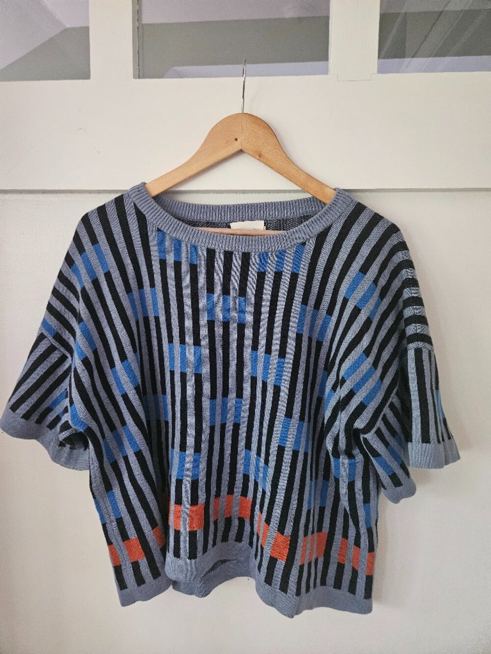 Bauhaus Short Sleeve Sweater Tee - M/L